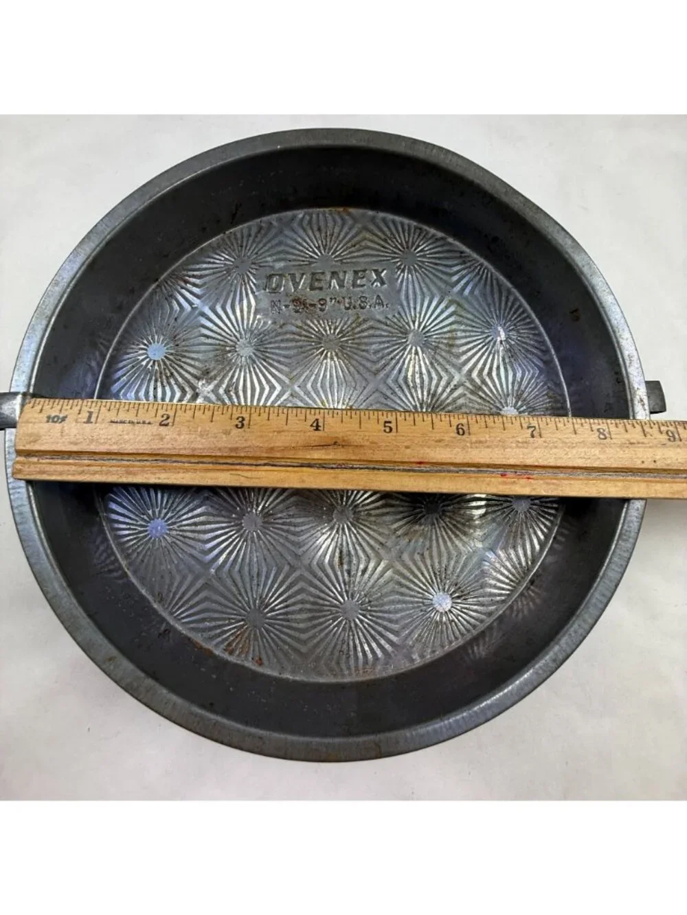 Vintage Ovenex Round Cake Pans with Slider Lot of 3